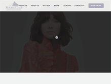 Tablet Screenshot of mariettashair.com